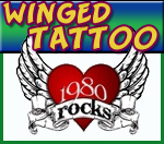 Winged Tattoo Heart