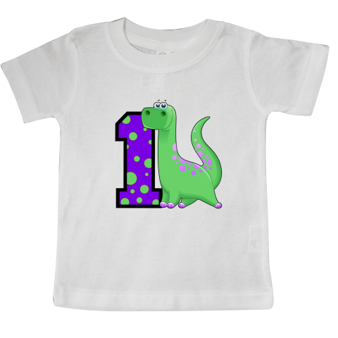 Dinosaur 1st Birthday Baby T-Shirt